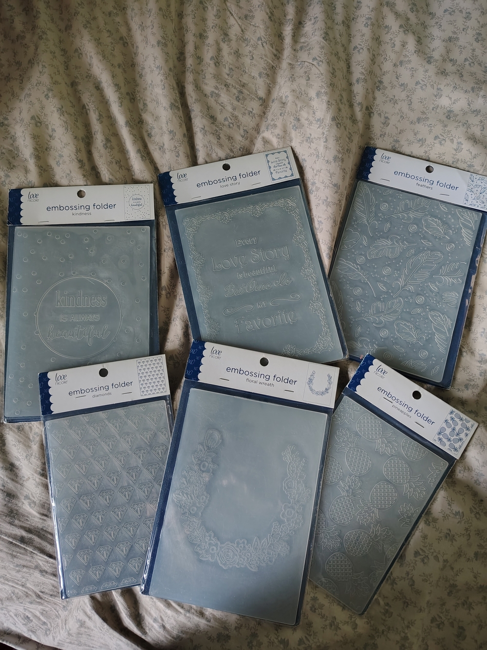 Embossing Folders (6) - New